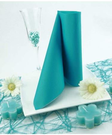 50 APARTina Turquoise Airlaid Napkins - Fabric-Like Quality 40x40 cm - Perfect for Any Occasion - Buy Online on GoSupps.com