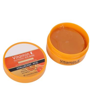 Eye stains against dark circles moisturizing lighten vitamin C eye care pad soothing with spoon for women against wrinkles and swollen eyes