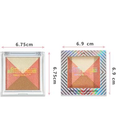 High Gloss Blush eyeshadow Palette 4 color Pearl Eyeshadow Glitter Eyeshadow makeup eye glitter Eyeshadow makeup (01) - Buy Online on GoSupps.com