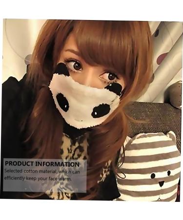 Mobestech 2pcs Warm Panda Sleep Mask for Kids | Soft Cotton Eye Mask | Child-Friendly Barak Face Design - Perfect for Travel & Relaxation - Buy Online on GoSupps.com