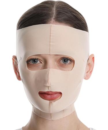 Bexdug Face Lifter - V Face Lifting Strap Chin up Masque Breathable Double Chin Strap for Chin up Sculpting Firming Tightening - Buy Online on GoSupps.com