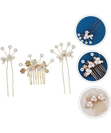Angoily 1 Set Bridal Hairpin Wedding Hair Accessories Wedding Hair Side Comb Rhinestone Hair Accessories Bridal Hair Accessories Women Hair Comb Rhinestones Women's Alloy Hair up - Buy Online on GoSupps.com