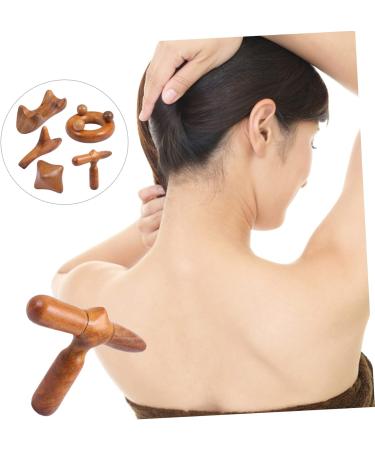 FRCOLOR 10-Pack Sandalwood Triangular Gua Sha Massage Device | Neck & Foot Massage Cushion | Health Massage Board Spa - Buy Online on GoSupps.com