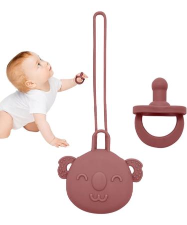 Stronrive Silicone Pacifier Cover & Clip Set | Safe Easy-to-Clean Travel Accessory for Babies | Ideal for Picnics Camping & Outings - Buy Online on GoSupps.com