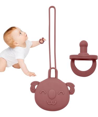 Renywosi Pacifier Holder Set - Silicone Pacifier Chain for Babies | Easy to Clean & Perfect for Travel Picnic & Camping - Buy Online on GoSupps.com