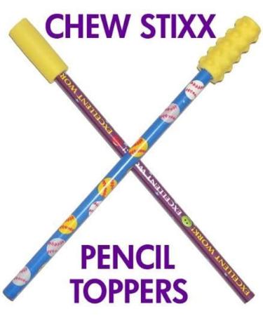 CHEW STIXX Pencil Toppers Chocolate Flavored - Buy Online on GoSupps.com