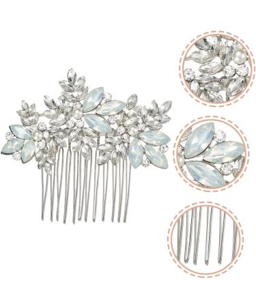 Beavorty comb Wedding Hair Accessories for Brides Bridal Hair Decor Bridal Headpieces for Wedding Bride Wedding Headdress Bride Headdress European and American decorate alloy - Buy Online on GoSupps.com