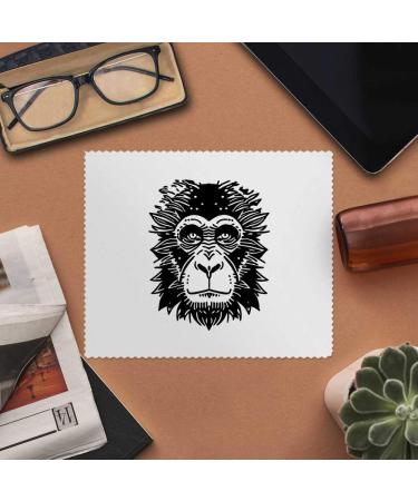 Buy 2 x Microfiber Cleaning Cloths Monkey Face - Premium Quality & Eco-Friendly | Ideal for Home & Travel - Buy Online on GoSupps.com