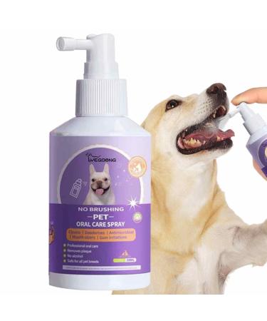 Muslate tooth cleaning spray for dogs and cats dental care for cats bad breath fresh breath for pets dental care spray for pets oral spray for fresh breath