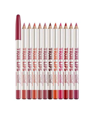 ieron Enhance your lip game with our lip liner pencil set 12piece collection for fuller defined lips
