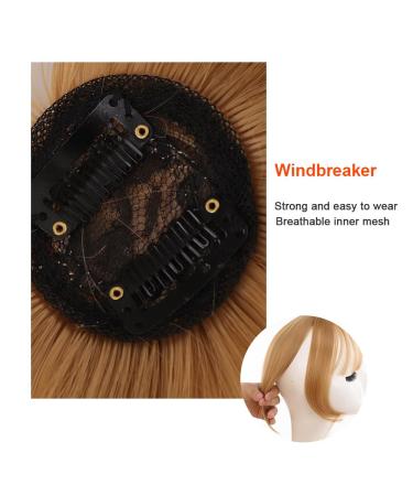 Clip-In Ponytail Hair Parts | Synthetic Bangs & Side Fringe - Natural Look (103# Brown) | International Shipping Available - Buy Online on GoSupps.com