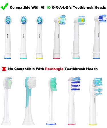 LOPHE Travel Portable Toothbrush Head Covers 8Pcs Plastic Toothbrush Head Protector Cap Dustproof Electric Toothbrush Protective Case for Home Outdoor Camping Hiking Travel Bathroom 8 Transparent - Buy Online on GoSupps.com