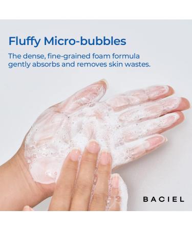 BACIEL - Hydra Barrier Cica Foam Cleanser 120ml | Korean Skin Care | Facial Cleanser | Sensitive Skin | Pore Care | Ceramide | Hyaluronic Acids - Buy Online on GoSupps.com