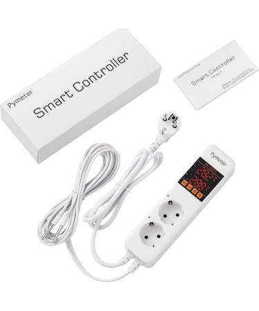 Buy Pymeter Digital Temperature Controller - Heating & Cooling Thermostat Socket with 2 Sensors for Reptiles Aquariums Terrariums & Greenhouses | International Shipping - Buy Online on GoSupps.com