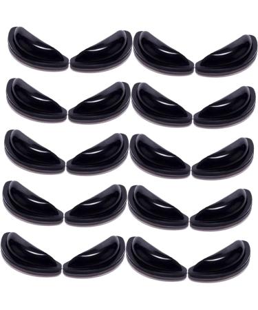 Gleavi 30 Pairs D-Shaped Anti-Slip Self-Adhesive Glasses Nose Pads - Cushions & Plate Pebbles Black (1.5x0.6cm 3pcs) - Perfect for Comfort & Fit - Buy Online on GoSupps.com