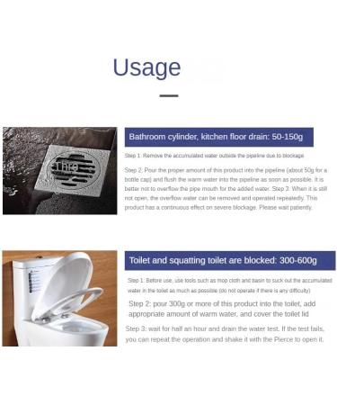 Powerful Drain Cleaner Quickly Clears Clogs in Toilet and Kitchen Pipes 10.5 oz - Buy Online on GoSupps.com