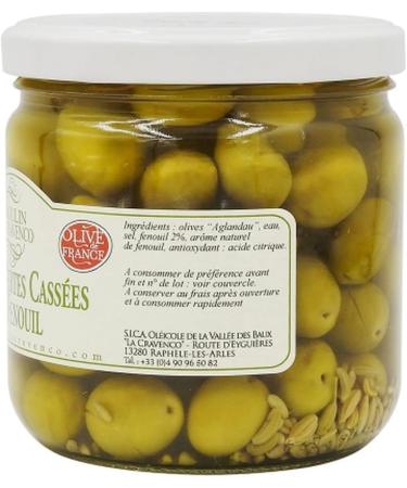  Moulin la Cravenco Set of 6x Off-green olive with fennel - Pot 200g - Buy Online on GoSupps.com