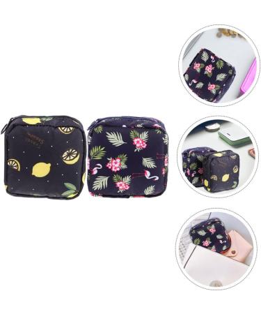 Cabilock 4pcs Sanitary Napkin Storage Bag Set - Travel Toiletry Bags for Women + Wallets. Red Purses & Period Pad Holder for School, Nursing, and Travel - Buy Online on GoSupps.com
