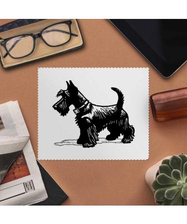 Buy 2 x Scottish Terrier Microfiber Cleaning Cloths - Perfect for Pet Lovers | International Shipping Available - Buy Online on GoSupps.com