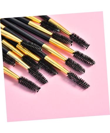 Beavorty 12pcs Eyebrow Applicator Set Eyelash Angled Brush Comb & Curler Golden Makeup Kit for Perfect Brows & Lashes - Buy Online on GoSupps.com