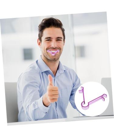 Baluue 4pcs Lip Muscle Trainer Muscle Exerciser Slimming Exerciser Lips Trainer Face Exerciser Purple 9.30X7.70X1.50CMx4pcs Purplex4pcs - Buy Online on GoSupps.com