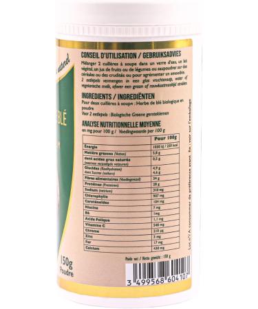 Organic wheat grass juice - 150g - Buy Online on GoSupps.com