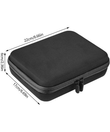 Natudeco Essential Oils Storage Case | Aromatherapy Bag for 5ml 10ml 15ml Bottles | Organizer & Carrying Case (Black) - Buy Online on GoSupps.com