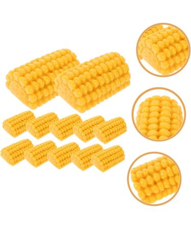 BESPORTBLE Resin Fake 30pcs Simulation Corn Handmade Materials Resin Child Fake Corn Phone Shell Ornament - Buy Online on GoSupps.com