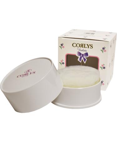 Corlys Dusting Powder for Women and Children with Puff 4 Oz