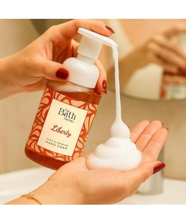  The Bath Factory Liberty Moisturizing Foaming Soap 300ml Gentle Hand Wash with Softening and Nourishing Care - Buy Online on GoSupps.com