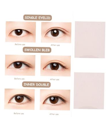 Buy Women s Eyelid Tape | 4 Double Eyelid Sticker Strips for Beautiful Eyes | Fiber Strip in Pink - International Shipping Available - Buy Online on GoSupps.com