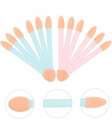 CANIGHT 24pcs Women Eyeshadow Brush Eyeshadow Makeup Accessories Cosmetic Eye Brushes Foam Eyeshadow Brush - Buy Online on GoSupps.com