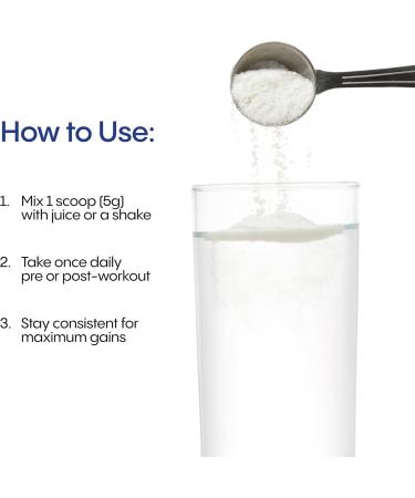 TIVAGENICS Pure Creatine Monohydrate Powder 300g Micronized Supplements 5g Serving for Support Muscle Growth & Health | Unflavored Creatine for Men & Women LabTested Vegan-Friendly 60 Days Supply - Buy Online on GoSupps.com