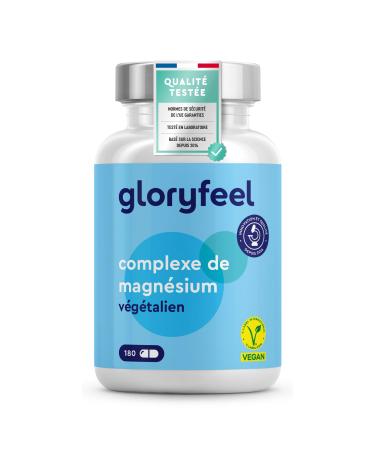 Magnesium Complex, Premium 5 Premium Compounds, 250mg Elemental Magnesium per Daily Dose, Magnesium Bisglycinate and Citrate, Lab Tested, 100% Vegan