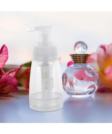 Mobestech Portable Powder Spray Bottle - Transparent PE Talcum Powder Bottle with Random Nozzle Color - Buy Online on GoSupps.com