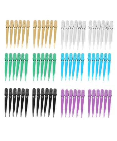 12PC Hair Styling Clips Set - Professional Salon Hairpins in 6 Colors | Durable Steel Hair Clips for Hairdressing - Buy Online on GoSupps.com