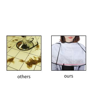 Buy Waterproof Hairdressing Cape for Adults - White Salon Hair Cutting Cape | International Shipping Available - Buy Online on GoSupps.com