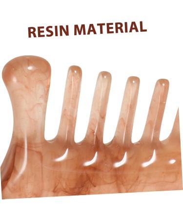 Beaupretty 6-in-1 Resin Face & Hair Massage Comb - Multi-Functional Jade Massage Tool for Relaxation & Beauty - Buy Online on GoSupps.com