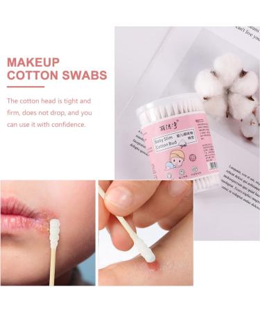 Beavorty Cotton Swabs - 2 Boxes Multi-Purpose Double-Headed Cotton Sticks for Baby Ear Cleaning & Safe Hygiene | International Shipping Available - Buy Online on GoSupps.com