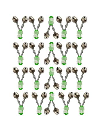 HiBD Fishing Bells 20pcs Spiral Clip Fish Bells Fishing Bite Alarm - Buy Online on GoSupps.com