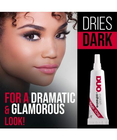 Duo Strip Eyelash Adhesive Dark Tone 0.25 oz - Long-Lasting Glue for Strip Lashes - Buy Online on GoSupps.com