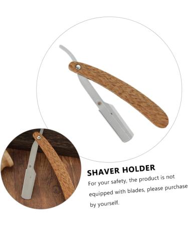 DOITOOL Manual Razor Tool Folding Bracket - Red Sandalwood Khaki 14.8x2.7x0.9CM | International Shipping Available - Buy Online on GoSupps.com
