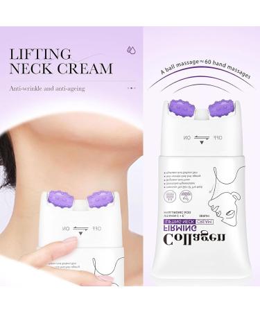 Sadoer Face & Neck Collagen Cream | Korean Firming & Lifting Neck Roller | Anti-Wrinkle Cream for Youthful Skin - Shop Now - Buy Online on GoSupps.com