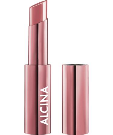 Dr AS ALCINA Nutri Lipstylo Glazed Rose Caring lipstick with transparent color gloss cares for the lips revitalizes and softens lip wrinkles natural oils sesame extract berries ros