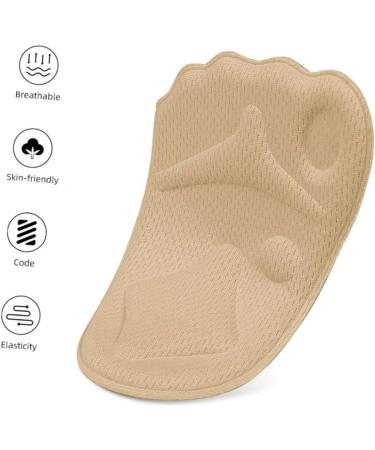 GLEAVI 8 Pairs High Heel Half Insoles - Cushioned Forefoot Pads & Adhesive Shoe Inserts for Ultimate Comfort - Buy Online on GoSupps.com