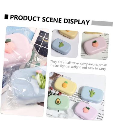 HEALVIAN 20 PCS Colored Contact Lens Holder & Cartoon Cases - Mini Storage Organizer & Cleaning Kit for Lenses - Buy Online on GoSupps.com
