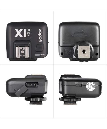 GODOX X1R-N TTL 2.4G Wireless Flash Trigger Receiver for Nikon DSLR Camera - X1N Trigger Compatible - Buy Online on GoSupps.com