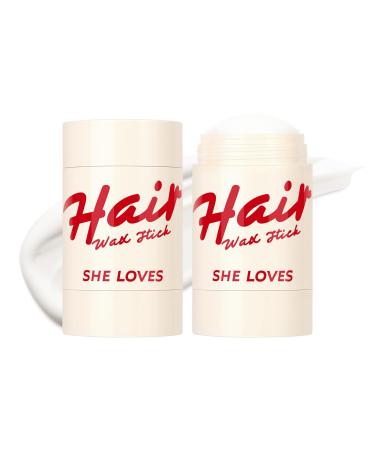 She Loves Broken Hair Artifact Anti-Frizz Hair Wax for Kids Men Women Styling Wax Putty to Tame Flyaway Hair Control Product Hair Balm