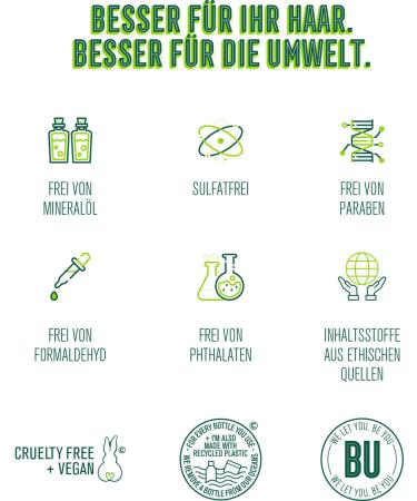 Vegan Peppermint & Tea Tree Oil Conditioner - Refreshing Moisture Shampoo for All Hair Types - Sulfate & Paraben-Free - 237ml | PETA Certified - Buy Online on GoSupps.com