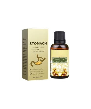 Abdominal massage oil stomach as massage oil massage oil essential oil massage oil tightening body oil to relieve gastrointestinal complaints and to promote a better metabolism 50ml